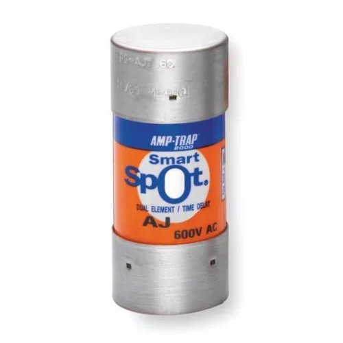 Mersen AJT Amp-Trap 2000 SmartSpot Time-Delay/Class J Fusible con máxima protección de circuito, 600 VAC/500 VCC, 200 kA AC/100 kA DC, 50 amperios,