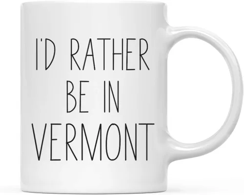 Miniatura 32 de Andaz Press Taza de café de 11 onzas, regalo con texto en inglés "I'd Rather Be in Alabama", 1 paquete, para estudiar en el extranjero, regalo