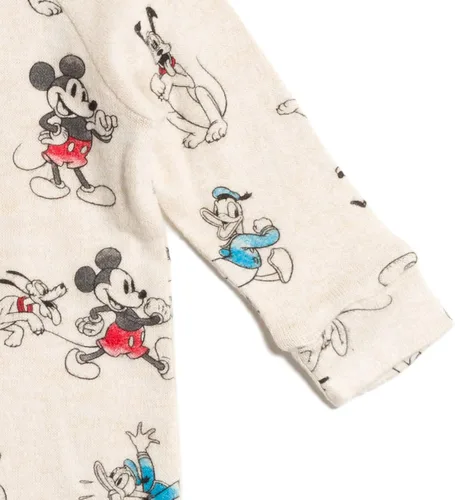 Miniatura 5 de Disney Mickey Mouse Pluto Donald Duck Baby Snap Sleep N' Play - Overol recién nacido a bebé