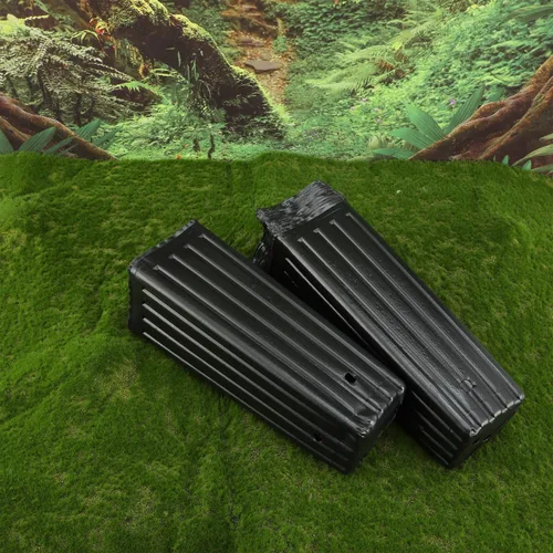 Miniatura 8 de Yardwe 50 macetas profundas para árboles, bolsas de cultivo de plástico de 11.2 pulgadas para plantas de semillero de cítricos, recipientes altos
