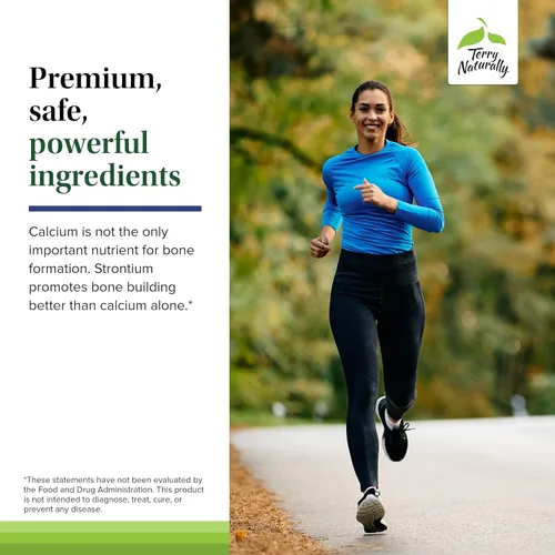 Miniatura 5 de Terry Naturally Estroncio - Apoyo a la salud y la fuerza ósea - Suplemento con cápsulas veganas - Suplemento de salud con citrato de estroncio