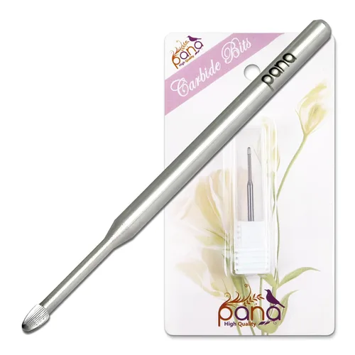 Miniatura 9 de PANA - Broca de carburo de 3/32" para limpieza de cutículas de uñas, para eliminar piel muerta, quitar esmalte en gel y acrílico, limpiador debajo