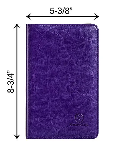 Miniatura 6 de Organizador de joyas de viaje compacto con cremallera completa para collares pulseras y anillos rojo