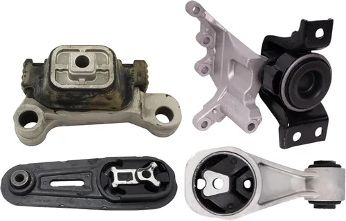 Miniatura 10 de Conjunto de soportes hidráulicos de motor y transmisión TRQ para Mercedes Benz C280 CLK320 E320