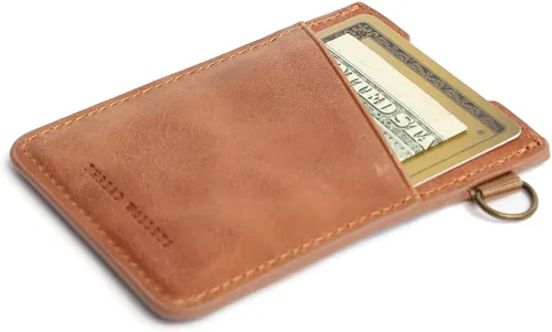 Miniatura 2 de Thread Wallets Cartera minimalista ultra delgada para tarjetas, Leonado, Pequeña, Minimalista