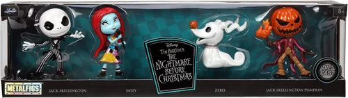 Miniatura 2 de Disney Nightmare Before Christmas - Paquete de 4 figuras fundidas a presión de 2.5 pulgadas