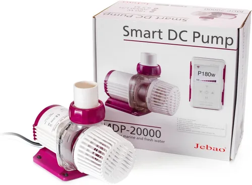 Miniatura 12 de Jebao MDP Bomba DC inteligente con controlador de pantalla LCD para tanque de agua salada (MDP-3500)