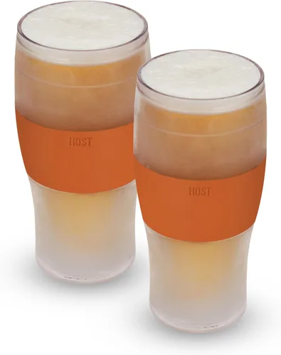 Miniatura 15 de Host Freeze, Tazas Congelables, Juego de Pintas Congelables, Cerveza Mantén Tus Bebidas Frías, Vasos Aislados de Doble Pared, Vaso Térmico para Café