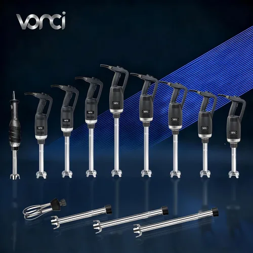 Miniatura 8 de VONCI Batidora de inmersión comercial de 750 W, mezclador de mano con eje desmontable de 18 pulgadas, velocidad variable 8000-19000RPM, hoja SUS