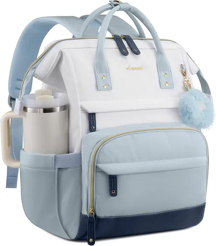 Miniatura 15 de LOVEVOOK Mochila para laptop para mujer, 15,6 pulg.