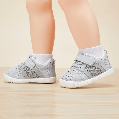 Miniatura 2 de BMCiTYBM Zapatos para caminar de malla transpirable para bebés, niños y niñas, ligeros, antideslizantes, para primeros pasos, 6, 9, 12, 18, 24 meses