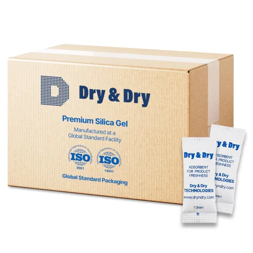 Miniatura 23 de Dry & Dry 0.02 oz [50 paquetes] Paquetes de gel de sílice seguros para alimentos y farmacéuticos desecantes - Paquetes de gel de sílice Tyvek®