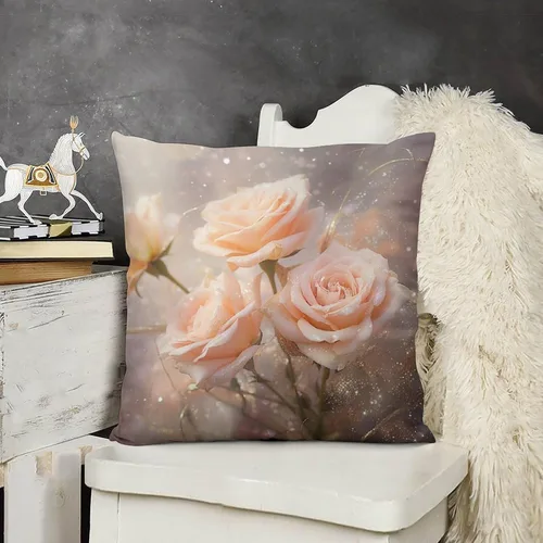 Miniatura 9 de Cojines Decorativos para Sala - Fundas de almohada de terciopelo para sofá, sala de estar, dormitorio, interior, decoración del hogar, 26 x 26