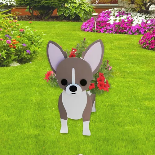 Miniatura 36 de Maceta de Perro English Springer Spaniel, Macetas de Plantas, Bonita Maceta de Jardín para Perros, Macetas de Perro Regalos de Cumpleaños