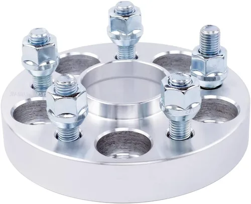 Miniatura 7 de 4 espaciadores de rueda centrados 5x115 de 1 pulgada con pernos de 0.551 x 0.059 in de orificio del cubo de 2.815 in compatibles con Dodge 5 Lug