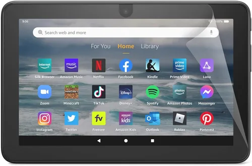 Miniatura 2 de NuPro Protector de pantalla transparente para tablet Amazon Fire 7 (12.ª generación, lanzada en 2022), paquete de 2