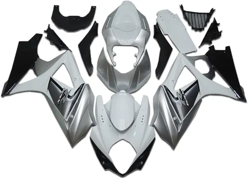 Miniatura 10 de Carenado de carrocería negro mate brillante de plástico apto para Suzuki 2007 2008 GSXR 1000 inyección ABS nuevo Aftermarket Kit Kit GSXR-1000 07 08
