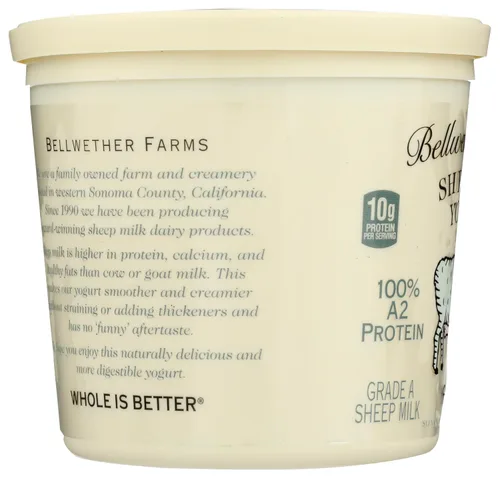 Miniatura 7 de Bellwether Farms Yogur de oveja simple, 24 onzas