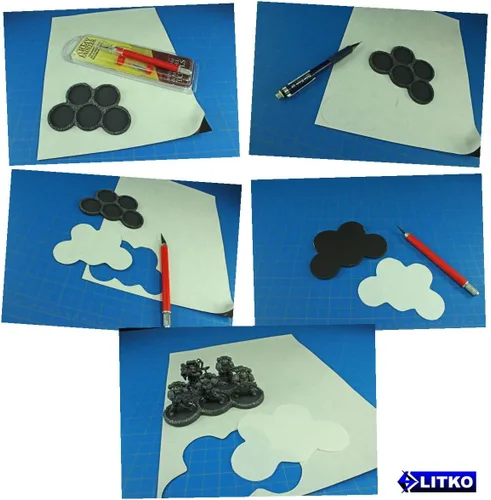Miniatura 6 de Hoja Magnéticamente Receptiva de Vinilo de Acero Flexible 0.025 pulgadas de Grosor Tamaño Carta 8.5x11 Pulgadas Adhesivo Posterior Despega