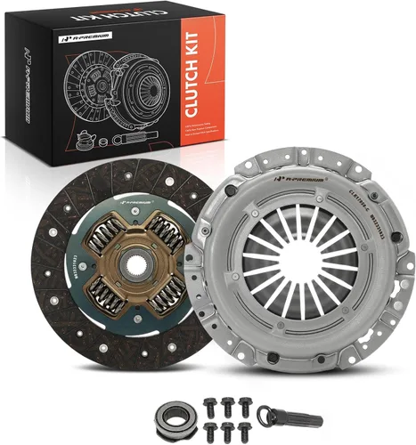 A-Premium Kit de embrague de transmisión con volante compatible con Volkswagen Jetta 1999-2005, Golf 1999-2006, Beetle 1998-2006 y TT 2000-2006,