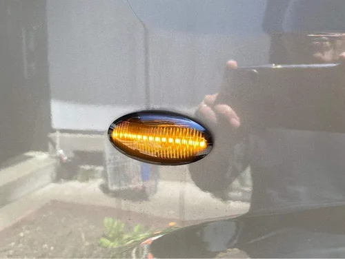Miniatura 7 de iJDMTOY Kit de luces LED ámbar de lente ahumada para la parte delantera y lateral frontal compatible con Mercedes-Benz Metris Vito Viano Citan