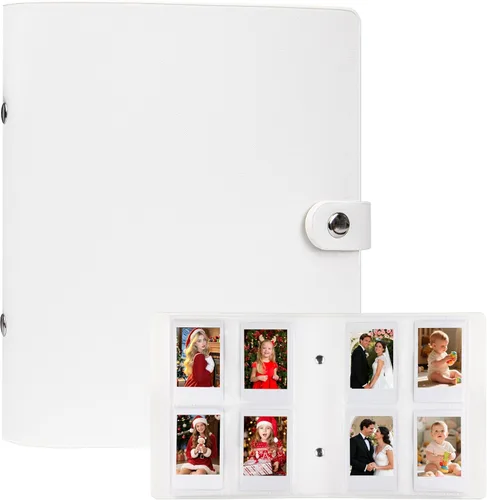Miniatura 18 de Álbum de fotos de 640 bolsillos para cámara Fujifilm Instax Mini, álbum de fotos de 2 x 3 pulgadas para fotos Polaroid de 2 x 3 pulgadas, libro