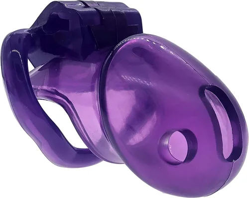 Miniatura 10 de HT-V3 - Jaula de castidad Jaula ligera para pene Dispositivos de castidad de resina Jaula de castidad masculina Juguete sexual para adultos