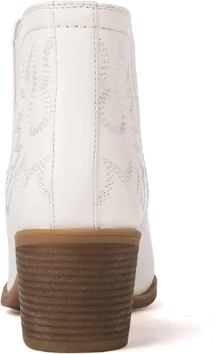 Miniatura 5 de GLOBALWIN Botas de tobillo para mujer, botas vaqueras del oeste
