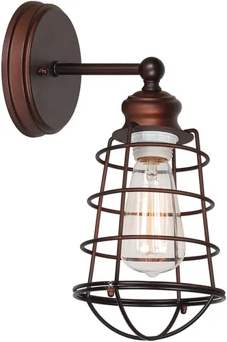 Miniatura 41 de Design House 519892 Kimball Industrial Farmhouse Luz de Pared Interior de 1 Luz con Pantalla de Metal para Pasillo, Baño, Cocina, Vestíbulo, Pintura