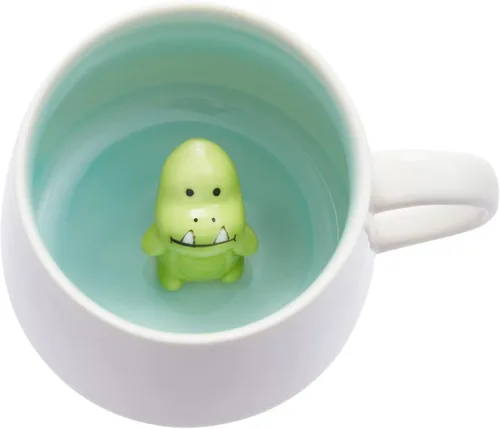 Miniatura 12 de Taza de cerámica con diseño de vaca para bebé, 12 onzas, bonita taza para Navidad, cumpleaños, regalo del día de San Valentín, regalos sorpresa