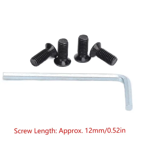 Miniatura 9 de VBESTLIFE E-Scooter Kit de herramientas de llave hexagonal, 4 piezas de tornillos de tubo de horquilla delantera para manillar E-Scooter con llave