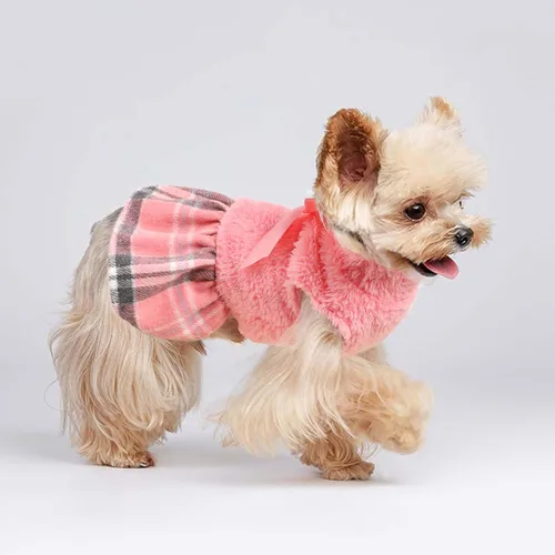 Miniatura 6 de Suéter para Perro Ropa de Invierno para Perros Pequeños Chico Niña Vestido de Otoño para Cachorros de Forro Polar Caliente Suéteres para Chihuahua