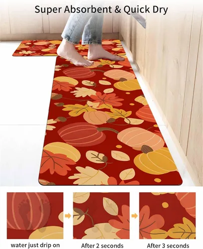 Miniatura 4 de Tapete de baño para bañera, antideslizante, de secado rápido y absorbente, de tierra de diatomeas, para fregadero de cocina, lavable, diseño