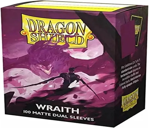 Miniatura 4 de Dragon Shield Fundas para cartas de tamaño estándar mate dual 100 unidades - Fundas TCG premium suaves y resistentes - Compatibles con Pokémon