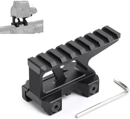 NOBUHIRO Picatinny Riser Mount, 1.5" High Profile 8 Slot 3.35" Rail Red Dot Riser Mount for Red Dots Sight, Scopes, and Optics, Fit for 20mm