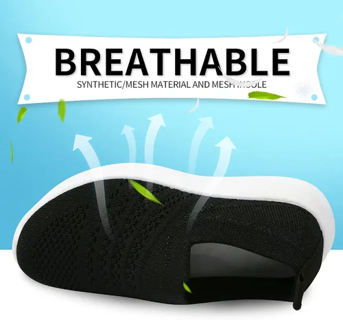 Miniatura 3 de Apawwa Zapatos de correr ligeros para niños, color rosa/azul/azul marino/negro, zapatos para caminar para niños pequeños/niños grandes