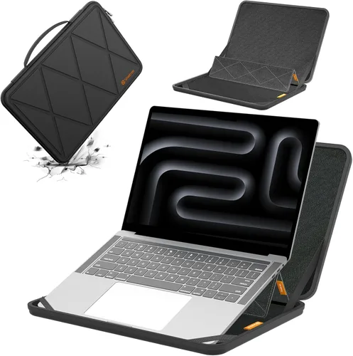 Miniatura 15 de Smatree MS51 - Funda protectora rígida de EVA con soporte compatible con Apple iPad Air M3 2025/M2 2024, iPadPro M4 2024, compatible con iPad