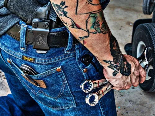 Miniatura 6 de CYA Supply Co. Base IWB Funda de transporte oculta propiedad de veteranos fabricada en Estados Unidos - Compatible