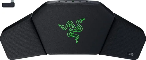 Razer Clio - Cojín de cabeza de altavoz inalámbrico: THX habilitado para audio espacial - Altavoces dobles integrados de campo cercano - Múltiples