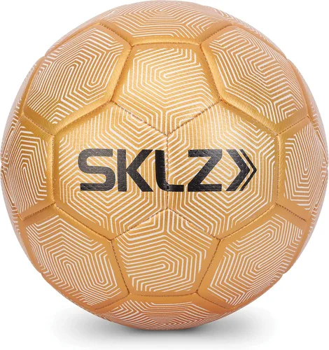 SKLZ Balón de fútbol Golden Touch con peso para entrenamiento de técnica, Tamaño 3 Peso 5