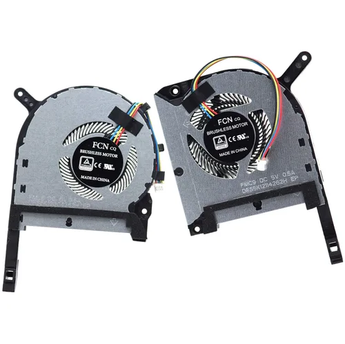 Miniatura 6 de Deal4GO Ventilador de refrigeración de CPU 13NR00S0M09011 de repuesto para ASUS FX506 FX505 FX566 FX705 FX706 FA506 FA706 FX506HF-ES51 FX505DT-AH51