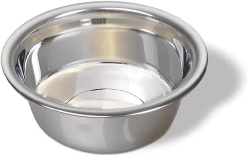 Miniatura 3 de Van Ness Pets - Cuenco mediano de acero inoxidable para perros, 48 onzas