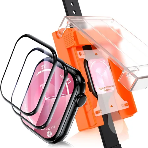 Miniatura 12 de Uyiton Protector de pantalla para Apple Watch Series 3/2/1 de 1.496 pulgadas, repuesto de grado militar, protector de pantalla de TPU para iWatch