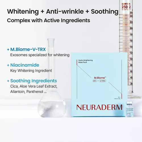 Miniatura 5 de Hydro - Mascarilla facial en lámina, suero de tez radiante brillante, cuidado de la piel hidratante (paquete de 5)