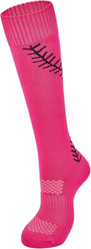 Miniatura 6 de American Trends Calcetines de sóftbol para niñas y adultos, calcetines de béisbol y sóftbol, calcetines deportivos con puntadas, para niñas jóvenes