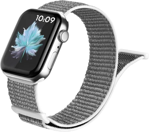 Miniatura 15 de Paquete de 15 correas deportivas de nailon compatibles con Apple Watch Band de 1.614 in 1.575 in 1.496 in 1.929 in 1.772 in 1.732 in 1.654 in