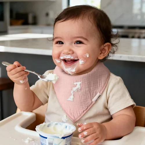 Miniatura 5 de egmao baby Baberos de muselina para babear y dentición, paquete de 10 baberos para niños y niñas, 100% algodón suave para bebés, recién nacidos