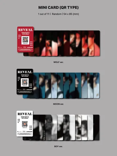 Miniatura 2 de (PLATAFORMA Ver.) THE BOYZ REVEAL 1er álbum (WOLF Ver) K-POP SEALED
