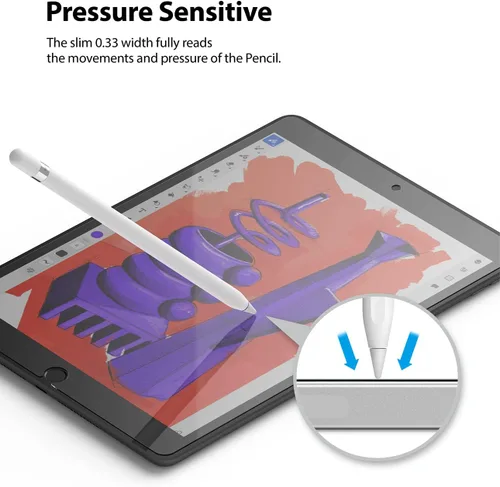 Miniatura 6 de Ringke Protector de pantalla de vidrio templado compatible con iPad de 9ª generación (2021), iPad de 8ª generación (2020), iPad de 7ª