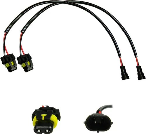 Miniatura 3 de Xotic Tech - 2 adaptadores de arnés de cableado H4/HB2/9003 macho a H13/9008 hembra